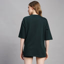Forest Green Oversized Tee - Tomorrowstudio