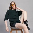 Forest Green Oversized Tee - Tomorrowstudio