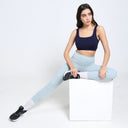 Ice Blue Future Flex Pocket Leggings - Tomorrowstudio