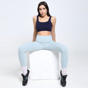 Ice Blue Future Flex Pocket Leggings - Tomorrowstudio