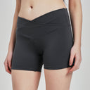 Iron Forge High - Rise V - Waist Shorts - Tomorrowstudio