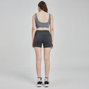 Iron Forge High - Rise V - Waist Shorts - Tomorrowstudio