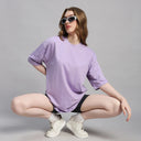 Lavender Oversized Tee - Tomorrowstudio
