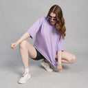 Lavender Oversized Tee - Tomorrowstudio