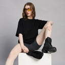 True Black Oversized Tee - Tomorrowstudio